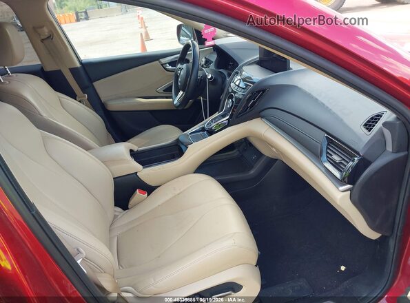 5J8TC2H32NL014990 2022 ACURA RDX Red წინა სალონის ხედი