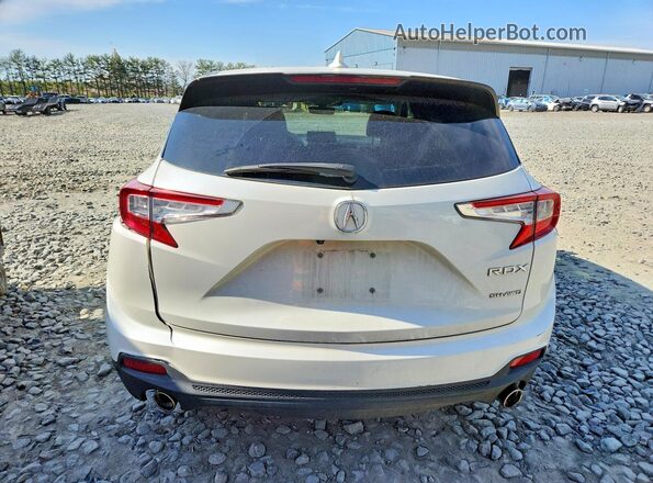 5J8TC2H34KL042432 2019 ACURA RDX White უკანა ხედი
