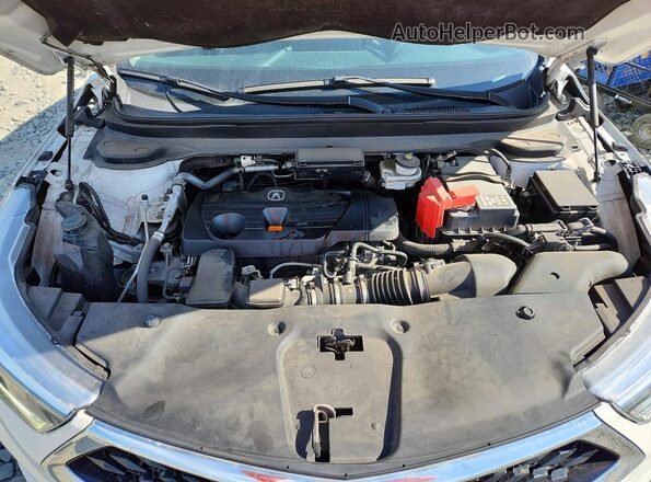 5J8TC2H34KL042432 2019 ACURA RDX White ძრავის განყოფილების ხედი