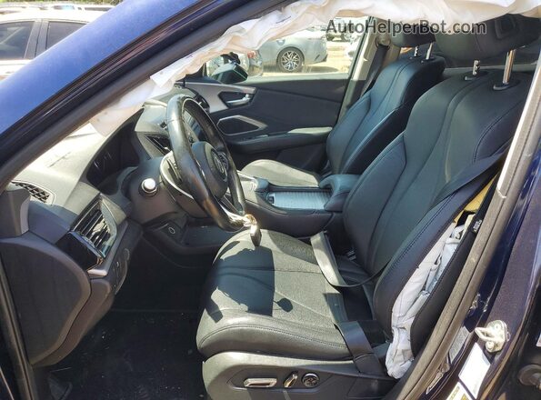 5J8TC2H34LL015927 2020 ACURA RDX Blue Widok wnętrza z przodu