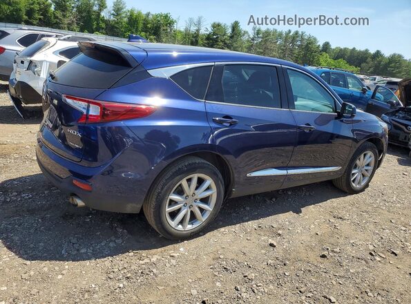 5J8TC2H34LL015927 2020 ACURA RDX Blue Tył prawy