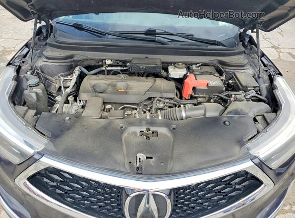 5J8TC2H35LL021400 2020 ACURA RDX Charcoal Вид задньої частини салону