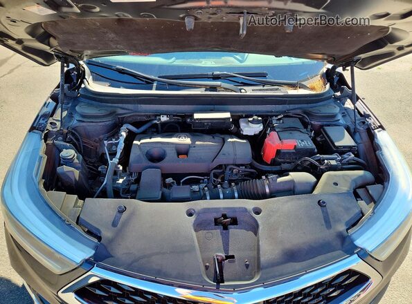 5J8TC2H36KL043114 2019 ACURA RDX Purple Vista del compartimento del motor