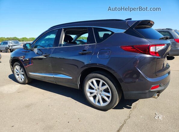 5J8TC2H36KL043114 2019 ACURA RDX Purple Trasero izquierdo