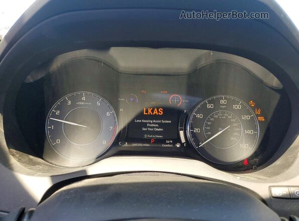 5J8TC2H37ML035767 2021 ACURA RDX Black Instrument cluster view