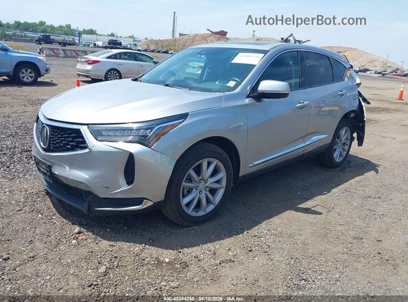 5J8TC2H37PL024658 2023 ACURA RDX Gray Առջևի ձախ երեք քառորդ տեսարան