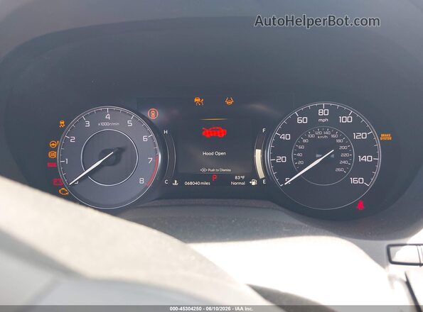5J8TC2H37PL024658 2023 ACURA RDX Gray Հետևի նստատեղերի տեսք