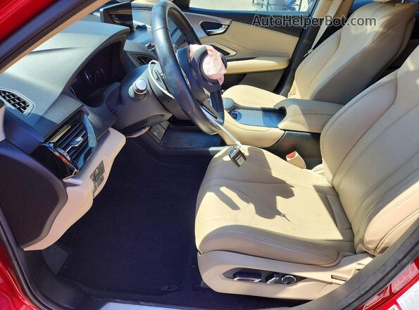 5J8TC2H38KL006176 2019 ACURA RDX Red Widok wnętrza z przodu