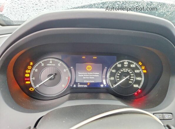 5J8TC2H39KL030132 2019 ACURA RDX Gray ხელსაწყოთა პანელის ხედი