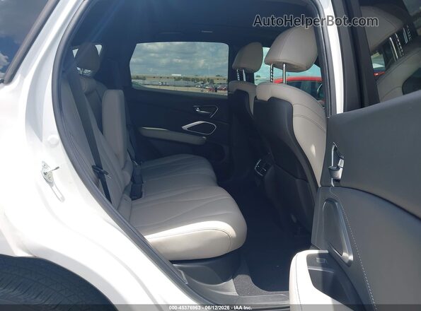 5J8TC2H47SL021454 2025 ACURA RDX White Vista de la etiqueta del VIN