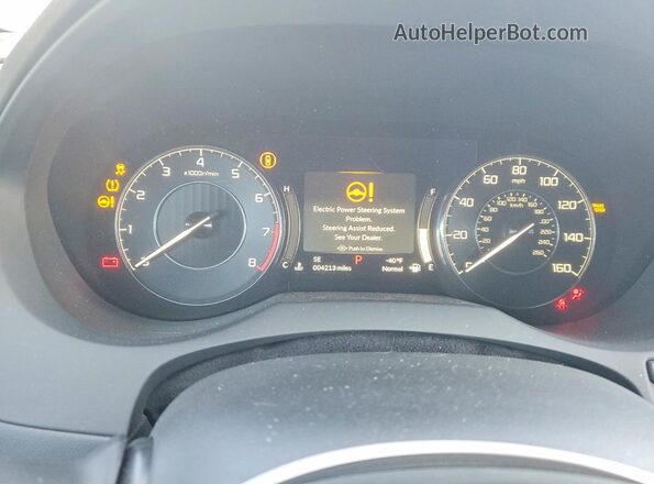 5J8TC2H47SL036813 2025 ACURA RDX Silver Instrument cluster view