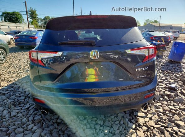 5J8TC2H50LL010693 2020 ACURA RDX Charcoal უკანა ხედი