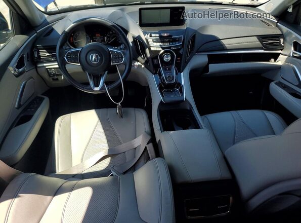 5J8TC2H50LL032435 2020 ACURA RDX Blue Вид панелі приладів