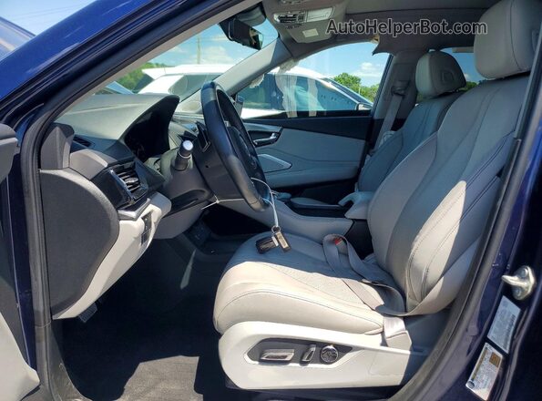 5J8TC2H50LL032435 2020 ACURA RDX Blue Вид салону спереду