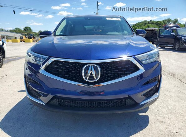 5J8TC2H50LL032435 2020 ACURA RDX Blue Вид спереду