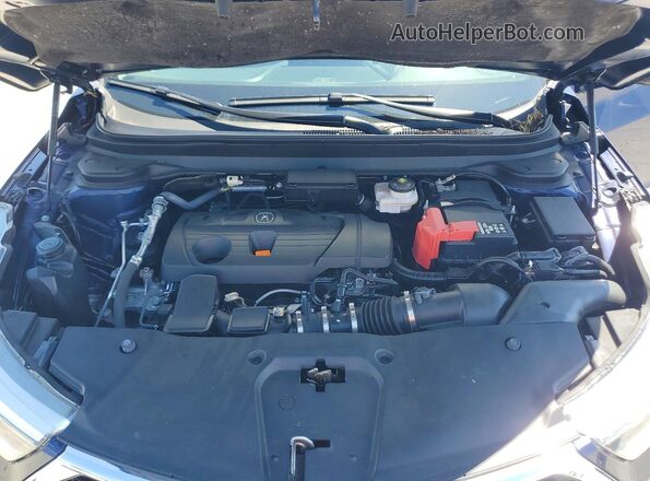 5J8TC2H50LL032435 2020 ACURA RDX Blue Вид підкапотного простору