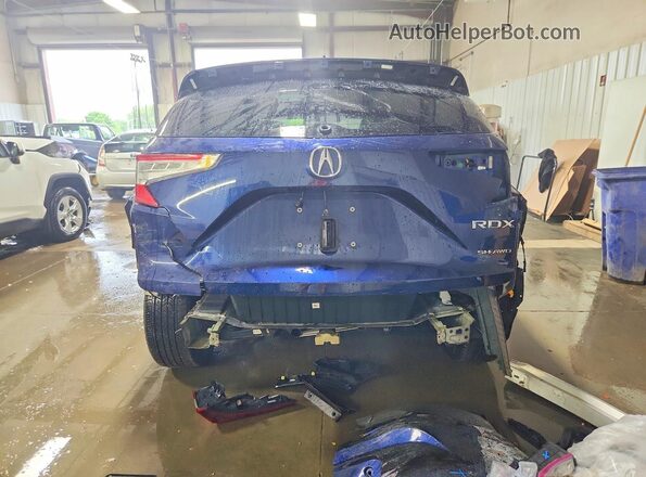 5J8TC2H51KL006599 2019 ACURA RDX Blue Vista trasera