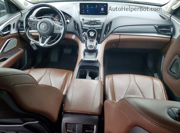 5J8TC2H51LL018317 2020 ACURA RDX Черный Вид панели приборов