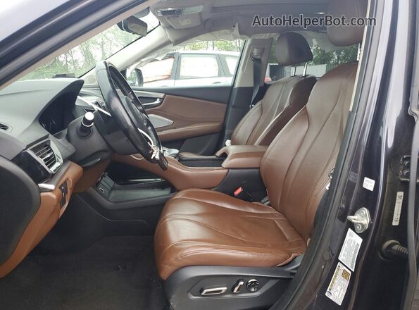 5J8TC2H51LL018317 2020 ACURA RDX Черный Вид салона спереди