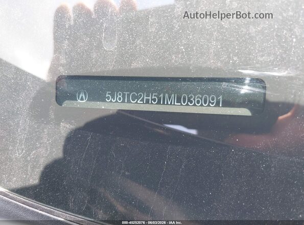 5J8TC2H51ML036091 2021 ACURA RDX Black 