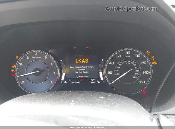5J8TC2H52KL031379 2019 ACURA RDX White Հետևի նստատեղերի տեսք