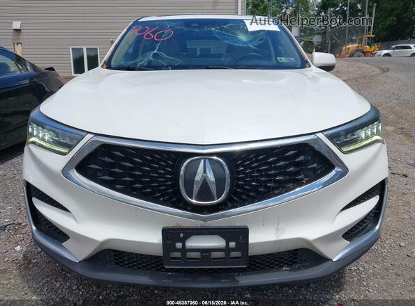 5J8TC2H52KL031379 2019 ACURA RDX White Սարքավորումների վահանակի տեսք