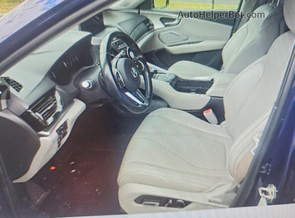 5J8TC2H52ML007117 2021 ACURA RDX Blue წინა სალონის ხედი