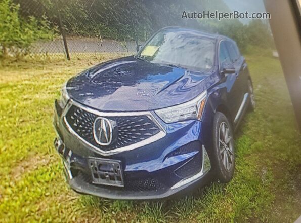 5J8TC2H52ML007117 2021 ACURA RDX Blue წინა ხედი