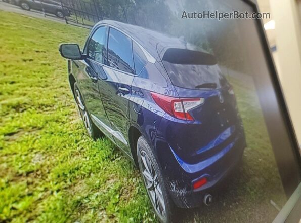 5J8TC2H52ML007117 2021 ACURA RDX Blue უკანა მარცხენა