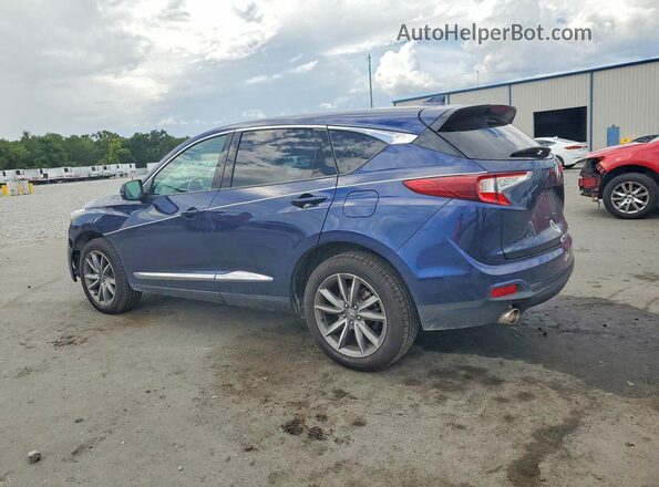 5J8TC2H52ML007120 2021 ACURA RDX Blue Trasero izquierdo