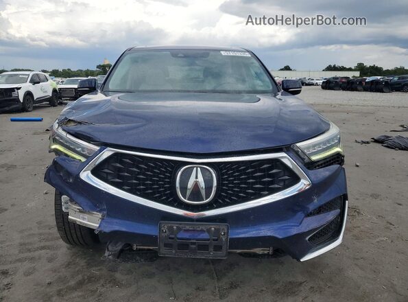 5J8TC2H52ML007120 2021 ACURA RDX Blue Vista frontal