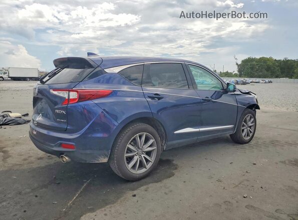 5J8TC2H52ML007120 2021 ACURA RDX Blue Trasero derecho
