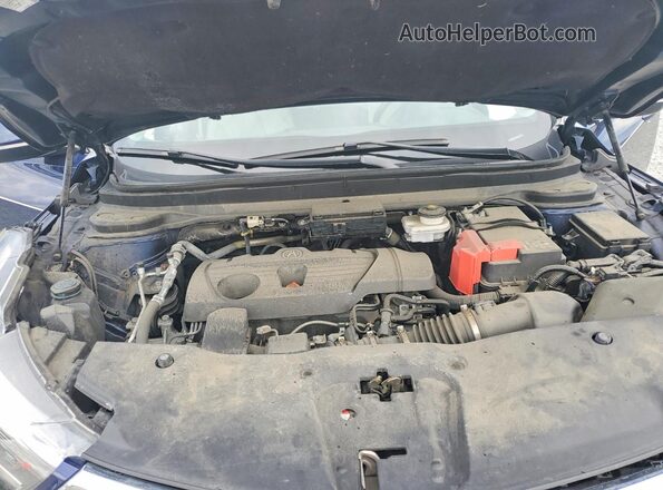 5J8TC2H52ML007120 2021 ACURA RDX Blue Vista del compartimento del motor