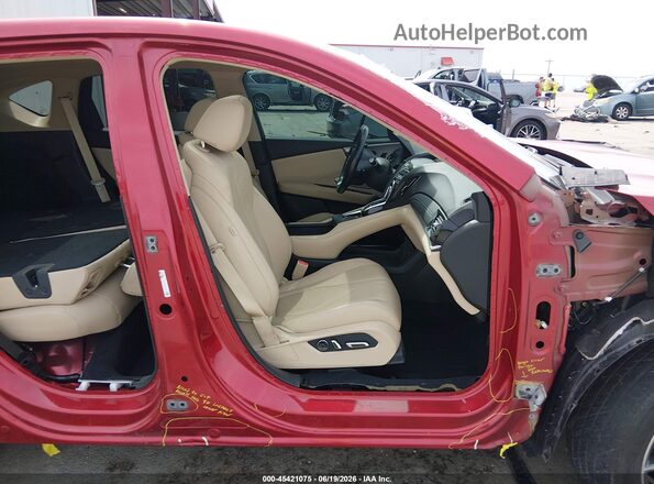 5J8TC2H52ML015718 2021 ACURA RDX Red წინა სალონის ხედი