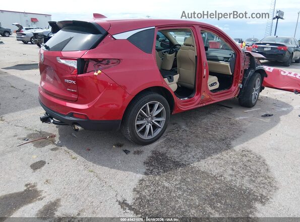 5J8TC2H52ML015718 2021 ACURA RDX Red უკანა მარჯვენა