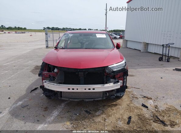 5J8TC2H52ML015718 2021 ACURA RDX Red უკანა სალონის ხედი