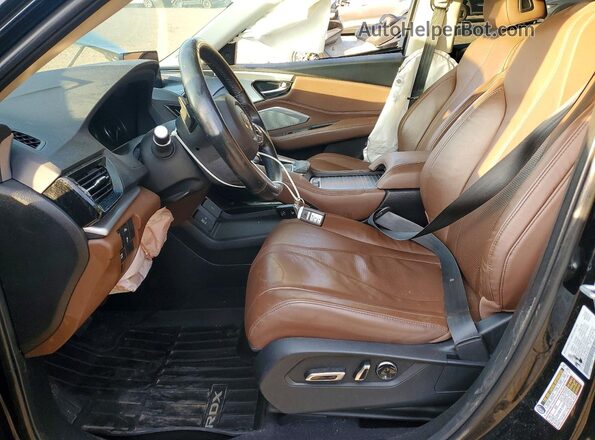 5J8TC2H52ML023480 2021 ACURA RDX Black Вид салону спереду