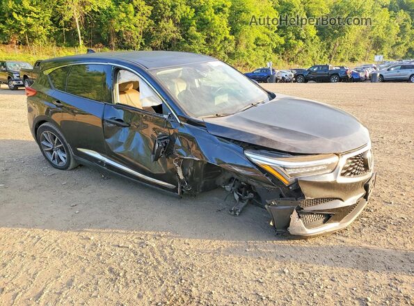 5J8TC2H52ML023480 2021 ACURA RDX Black Передня права чверть