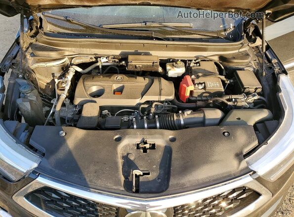 5J8TC2H52ML023480 2021 ACURA RDX Black Вид підкапотного простору
