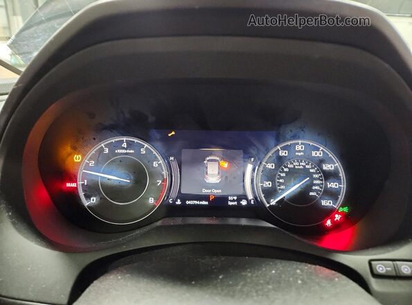 5J8TC2H53KL007530 2019 ACURA RDX Black Սարքավորումների վահանակի տեսք