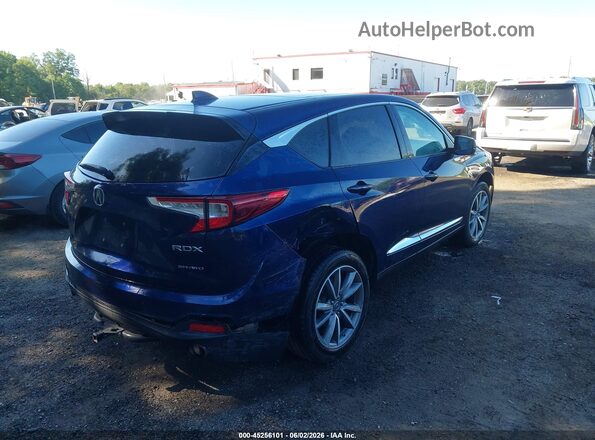 5J8TC2H53KL034615 2019 ACURA RDX Blue Rear right