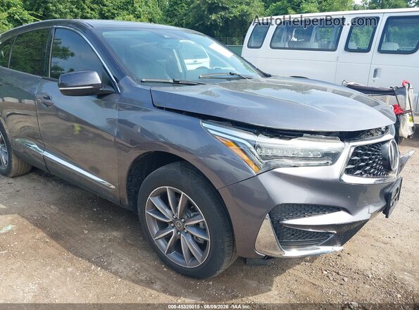 5J8TC2H54ML001111 2021 ACURA RDX Gray 
