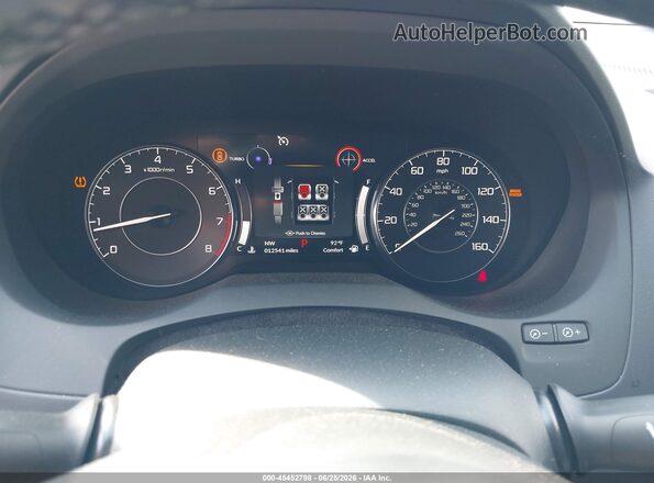 5J8TC2H54RL038120 2024 ACURA RDX Black Widok tylnych siedzeń