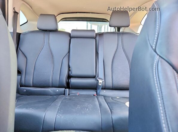 5J8TC2H55KL017511 2019 ACURA RDX Gray უკანა სავარძლების ხედი