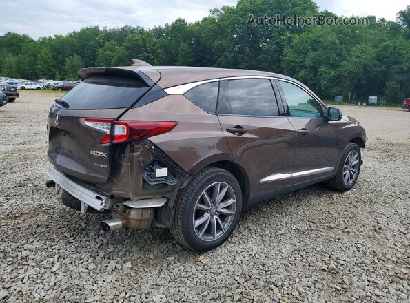 5J8TC2H56KL000846 2019 ACURA RDX Brown უკანა მარჯვენა