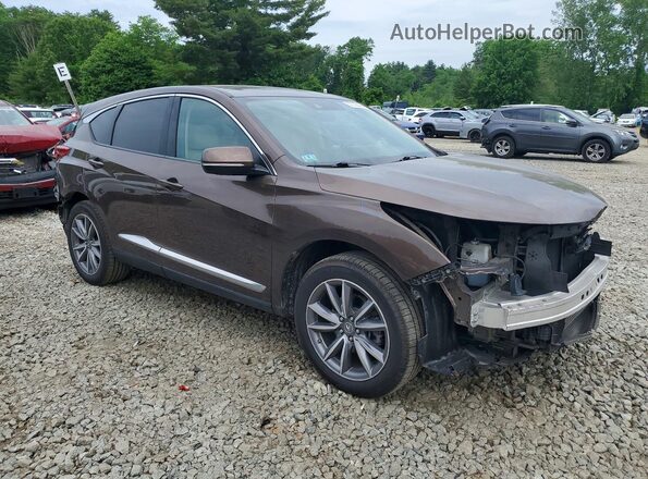 5J8TC2H56KL000846 2019 ACURA RDX Brown წინა მარჯვენა