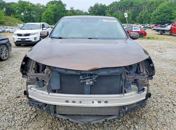 5J8TC2H56KL000846 2019 ACURA RDX Brown წინა ხედი