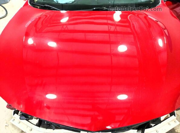 5J8TC2H57NL000908 2022 ACURA RDX Red ძრავის განყოფილების ხედი