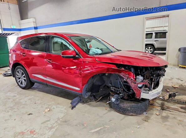 5J8TC2H57NL000908 2022 ACURA RDX Red წინა მარჯვენა