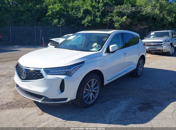 5J8TC2H57PL012270 2023 ACURA RDX White Առջևի ձախ երեք քառորդ տեսարան